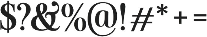 Awesome Serif Bold Regular otf (700) Font OTHER CHARS