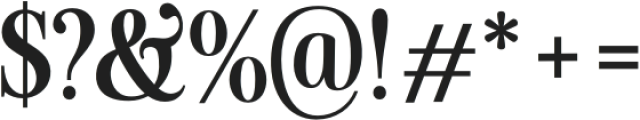 Awesome Serif Bold Tall otf (700) Font OTHER CHARS