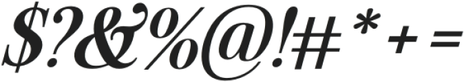 Awesome Serif Italic Bold Regular otf (700) Font OTHER CHARS