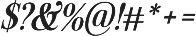 Awesome Serif Italic Bold Tall otf (700) Font OTHER CHARS