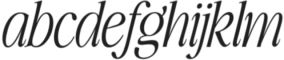 Awesome Serif Italic Light Extra Tall otf (300) Font LOWERCASE