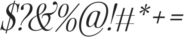 Awesome Serif Italic Light Tall otf (300) Font OTHER CHARS