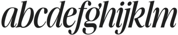 Awesome Serif Italic Semi Bold Tall otf (600) Font LOWERCASE