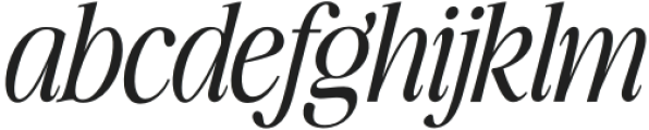 Awesome Serif Italic Tall otf (400) Font LOWERCASE