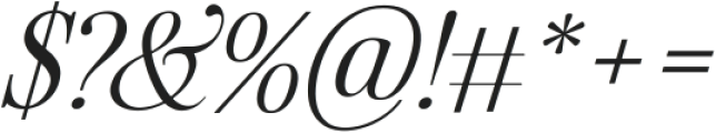 Awesome Serif Italic VAR Light ttf (300) Font OTHER CHARS
