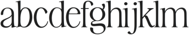 Awesome Serif Light Regular otf (300) Font LOWERCASE