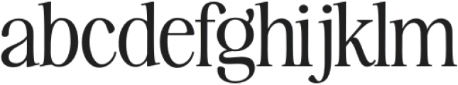 Awesome Serif Regular otf (400) Font LOWERCASE