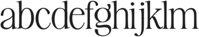 Awesome Serif VAR Light ttf (300) Font LOWERCASE