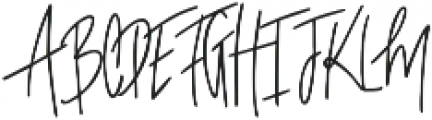 Awestruck Signature Font otf (400) Font UPPERCASE