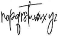 Awestruck Signature Font otf (400) Font LOWERCASE
