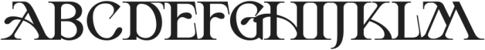 Awiko Haruna Regular ttf (400) Font UPPERCASE