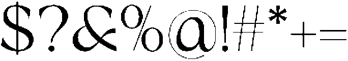 AwkarenRegular otf (400) Font OTHER CHARS