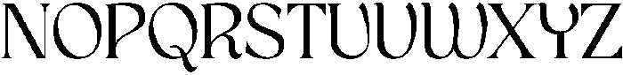 AwkarenRegular otf (400) Font UPPERCASE