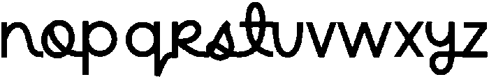 Awkward Regular otf (400) Font LOWERCASE