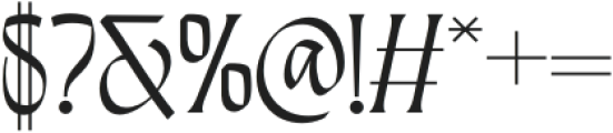 Awsirnam Regular otf (400) Font OTHER CHARS
