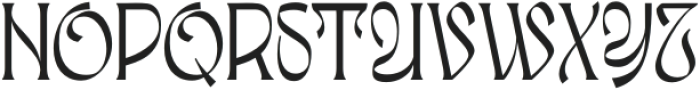 Awsirnam Regular otf (400) Font LOWERCASE