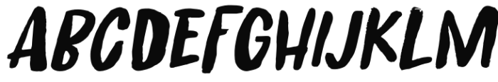 Awesome Sauce Italic Font UPPERCASE