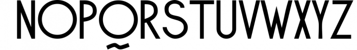 Aweber - Modern Sans Serif Font 3 Font UPPERCASE