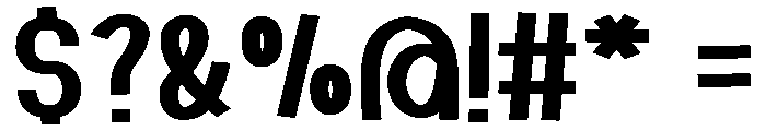 Awaken Design Bold Font OTHER CHARS