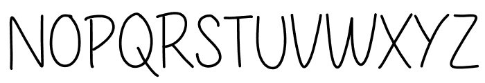 Awal Hello Font UPPERCASE