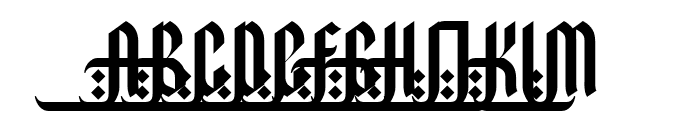 Awaly Regular Font UPPERCASE