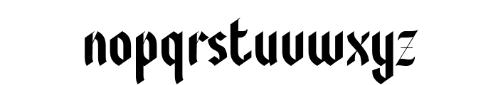 Awaly Regular Font LOWERCASE