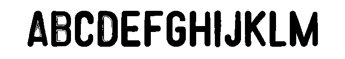 Aweirdos Font UPPERCASE