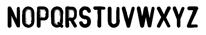 Aweirdos Font UPPERCASE
