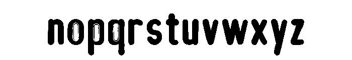 Aweirdos Font LOWERCASE