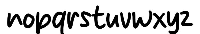 Awesome Friday Font LOWERCASE