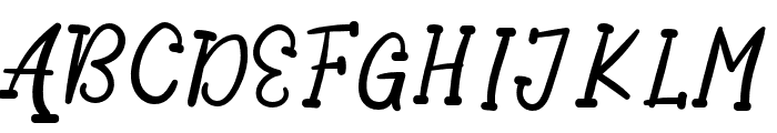 AwesomeParty-Regular Font LOWERCASE