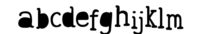 Awesome Font LOWERCASE