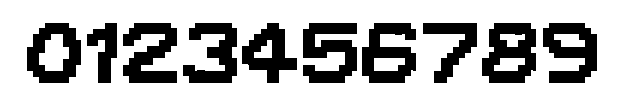 Awfully Digital Font OTHER CHARS