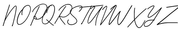 Awkward Font UPPERCASE