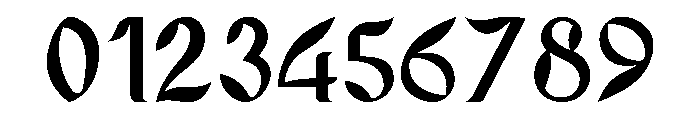 Awraq Bold Font OTHER CHARS