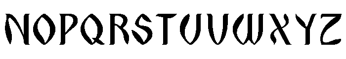 Awraq Bold Font UPPERCASE