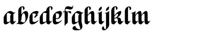 Awake Font LOWERCASE