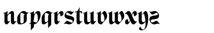 Awake Font LOWERCASE