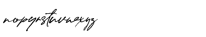 Awangpone Font LOWERCASE