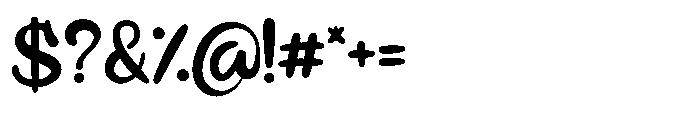 Awateru Font OTHER CHARS