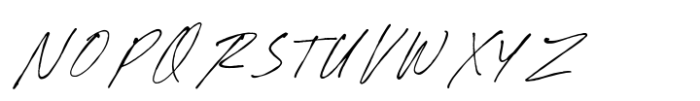 Awesome Ways Font UPPERCASE