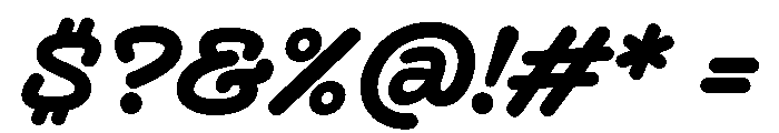 AwantaDLAAA Bold Font OTHER CHARS
