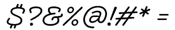 AwantaDLAAA Light Font OTHER CHARS