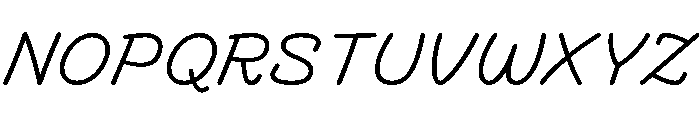 AwantaDLAAA Light Font UPPERCASE