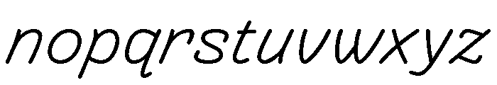 AwantaDLAAA Light Font LOWERCASE