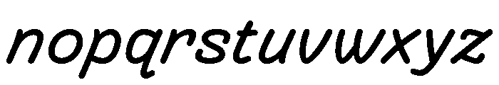 AwantaDLAAA Medium Font LOWERCASE