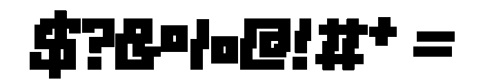Awaria Black Font OTHER CHARS