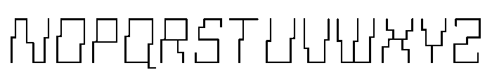 Awaria Thin Instance Font UPPERCASE