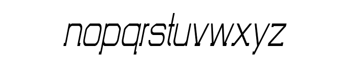 Axle-Italic Font LOWERCASE