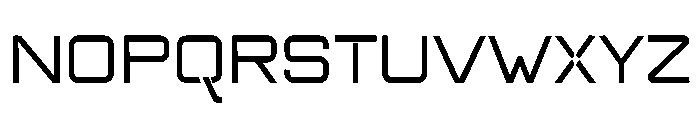 AXEVORA Font UPPERCASE